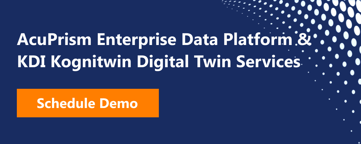 AcuPrism Enterprise Data Platform & KDI Kognitwin Digital Twin Services-V1